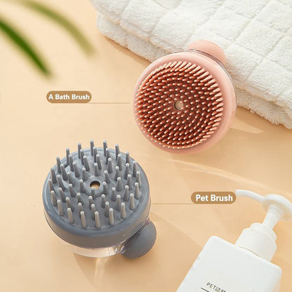 Shampooing Brosse de bain Scalp Brosse de massage Brosse souple Silicone Tête Épurateur Cuir chevelu Scratcher Pellicules Corps Silicone Peafran Peignes de massage pour hommes