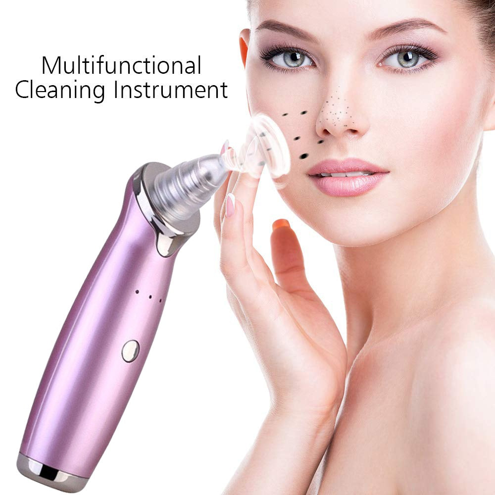 Electric Blackhead Remover Pore Vacuum Suction Diamond Dermabrasion Face Cleaner