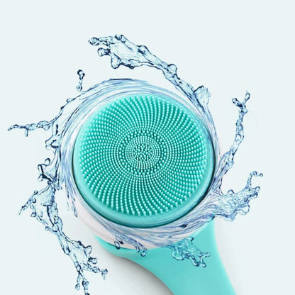 Brosse électrique de nettoyage de douche Bain de massage du corps Laveuse à long manche pour le dos R