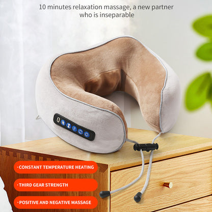 U-shaped Cervical Massage Pillow